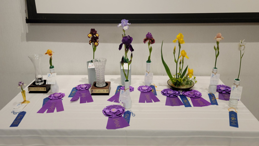 Awards table